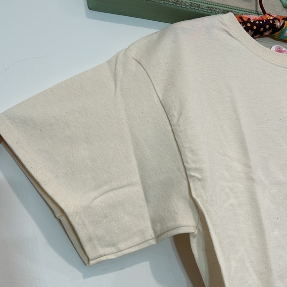 Anti social social club lava lamp oat milk cream T-shirt size large new w tags - Picture 4 of 6